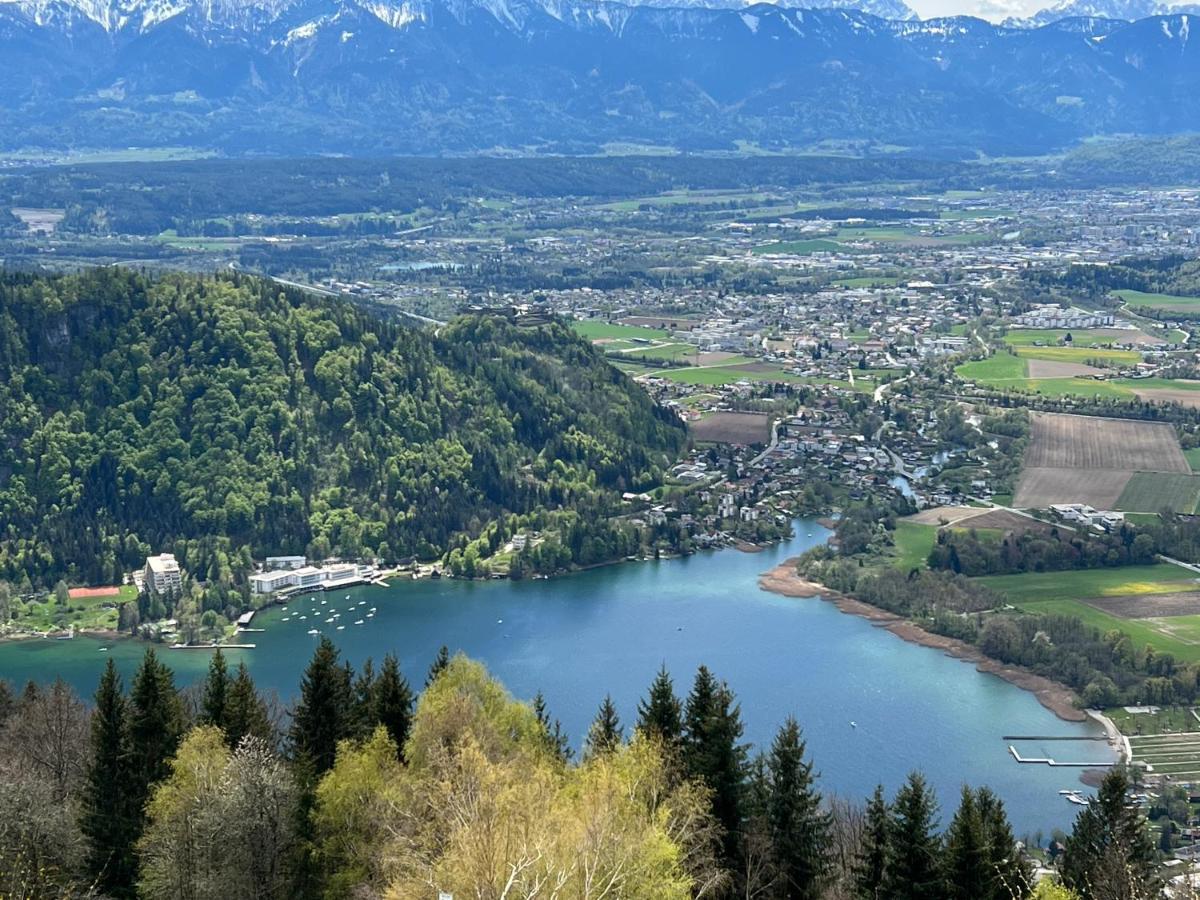 Ferienwohnung Mit Seeblick - Ossiacher See Gerlitzen Sattendorf Exterior foto